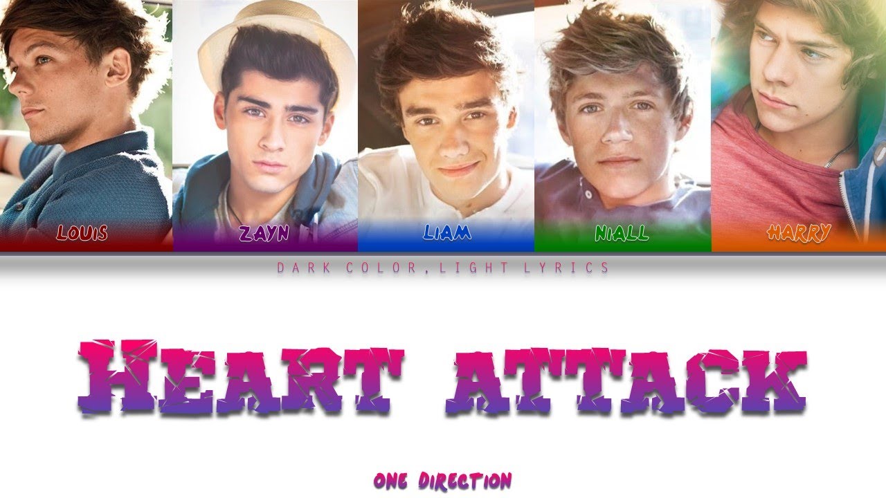 One Direction 'Heart Attack' Lyrics [Color Coded ENG_ESP]