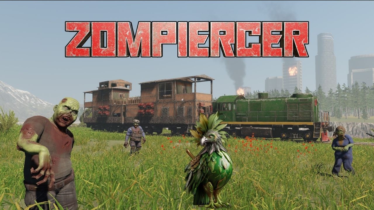 Начинаем выживание на поезде в зомбиапокалипсис - Zompiercer!