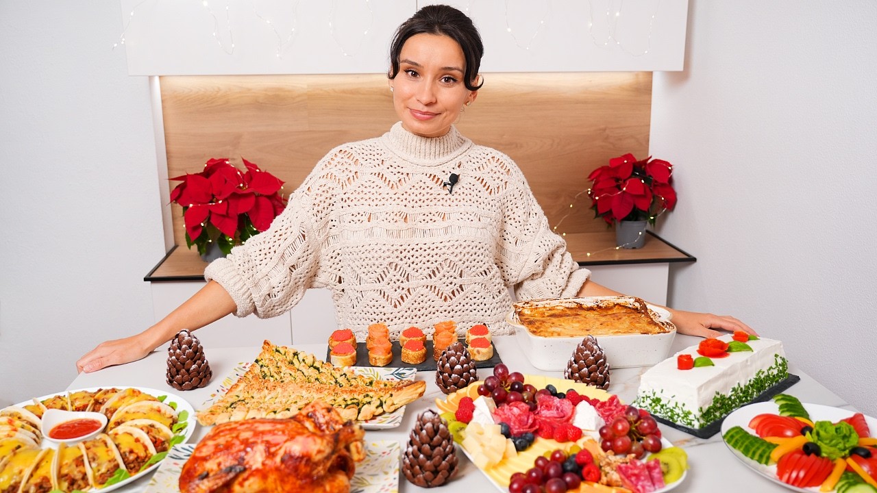 Идеальное МЕНЮ на Новый Год 2026 🎄🎄🎄 Здесь есть ВСЕ: от закусок до десерта!