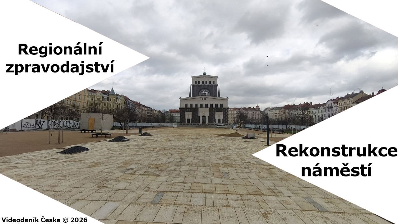 Rekonstrukce Jiřího z Poděbrad – další krok k otevření - natočeno 16. března 2026