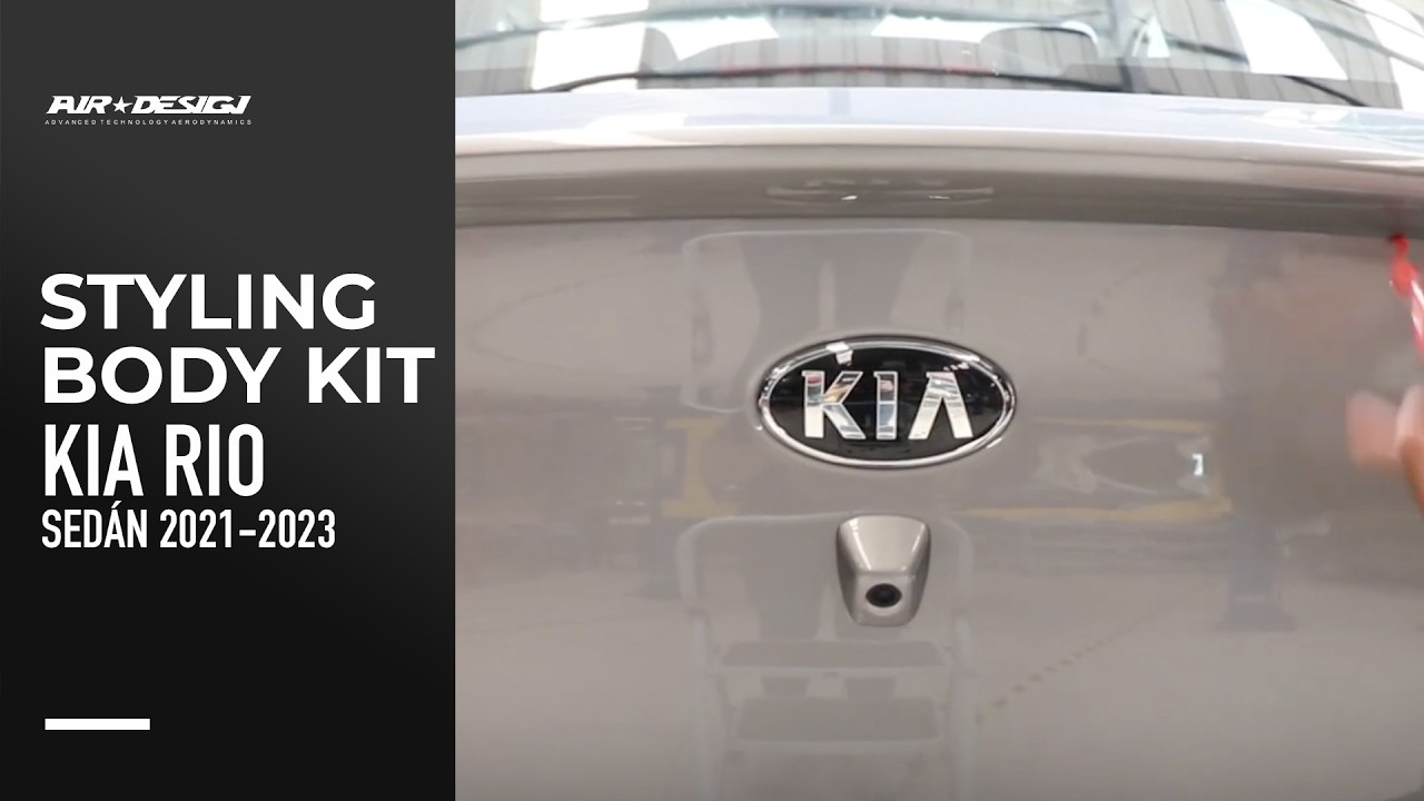 Styling Body Kit: Kia Rio Sedan 2021-2023 - Español