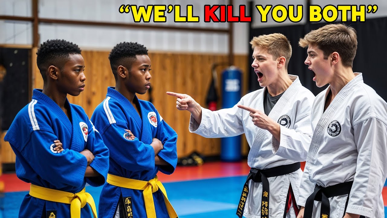 Black Twins Threatened At Karate Class By Black Belts, Unaware They Are Relentless Fighters
