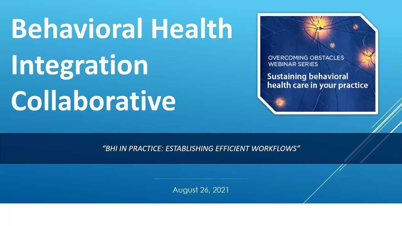 BHI in Practice: Establishing Efficient Workflows