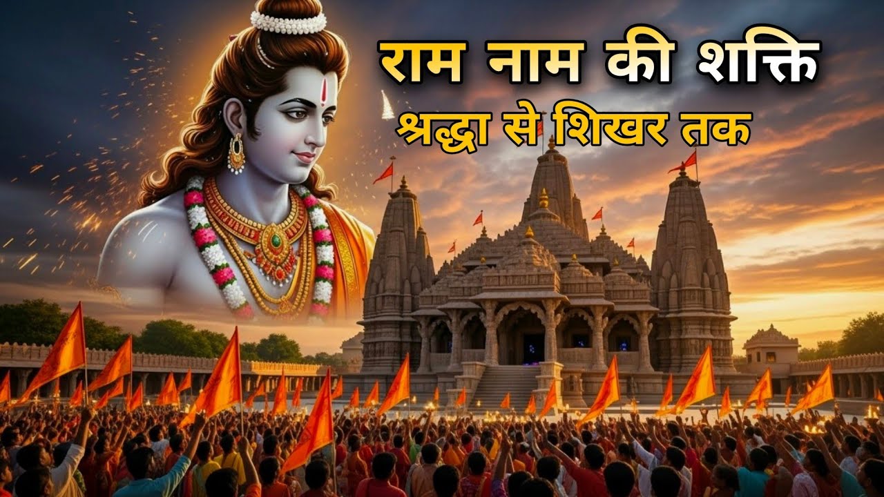 राम नाम की शक्ति: | Ram Naam Ki Shakti Shradha se Shikhar Tk | Most Relaxing Krishna Bhajan