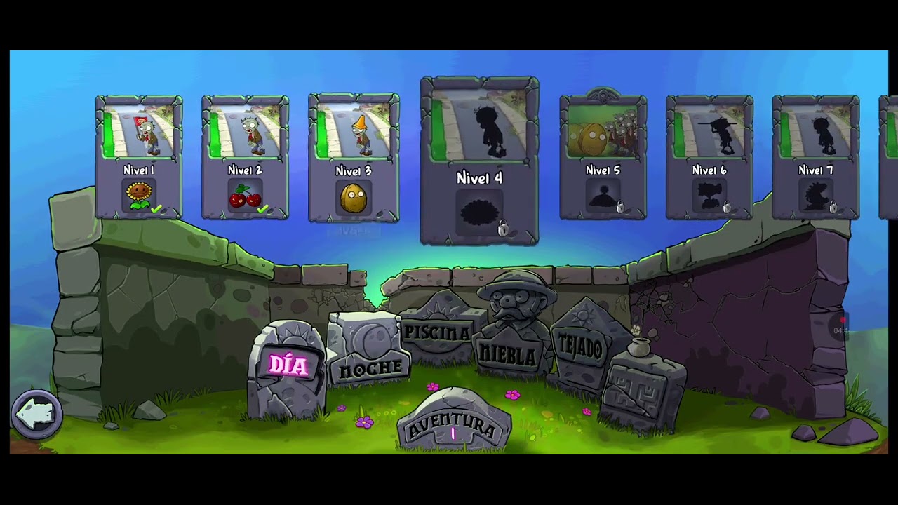 Probando plantas vs zombies 