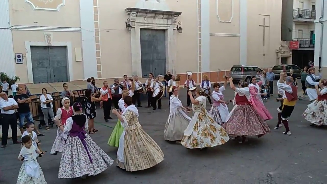 JOTA DE ALFARP GRUP DE DANSES LLUXENT MUSICA LA FESTA DOLÇAINA I TABAL DAIMUS