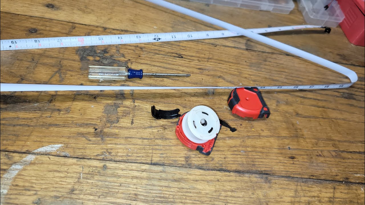 How To Repair A Broken Tape Measure