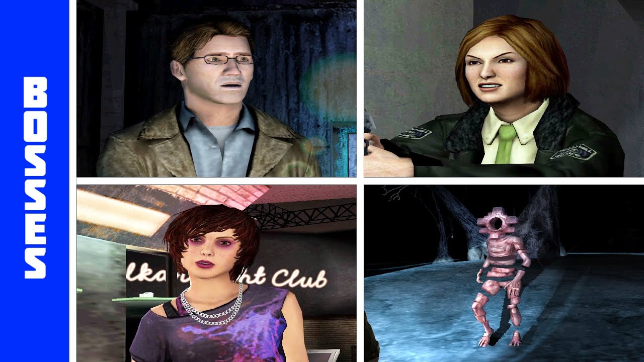Silent Hill Shattered Memories (PS2) - All Bosses