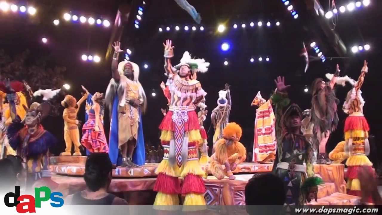 Festival Of The Lion King - Animal Kingdom - 11/03/11