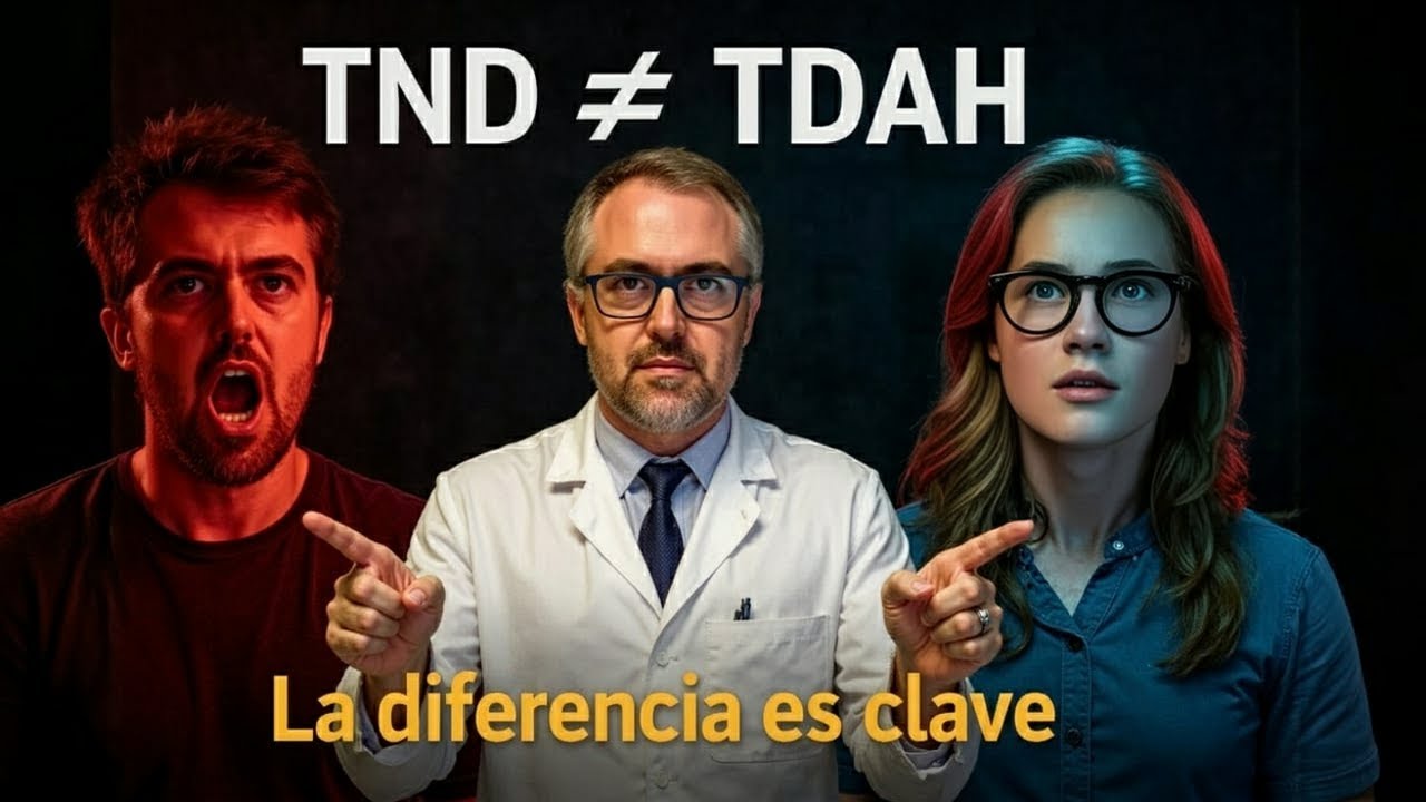 ¿Qué es el Trastorno Negativista Desafiante (TND) y cómo se diferencia del TDAH?