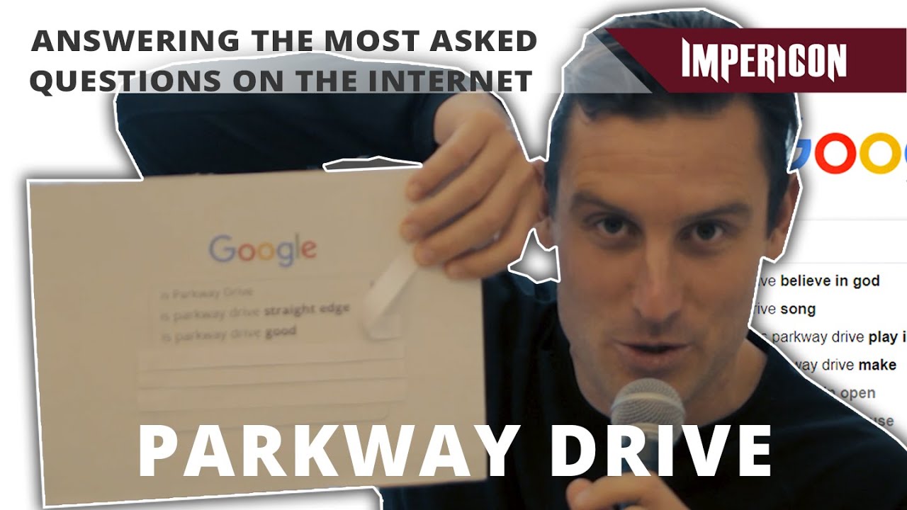 Winston McCall | PARKWAY DRIVE Answering The Most Asked Questions On The Internet