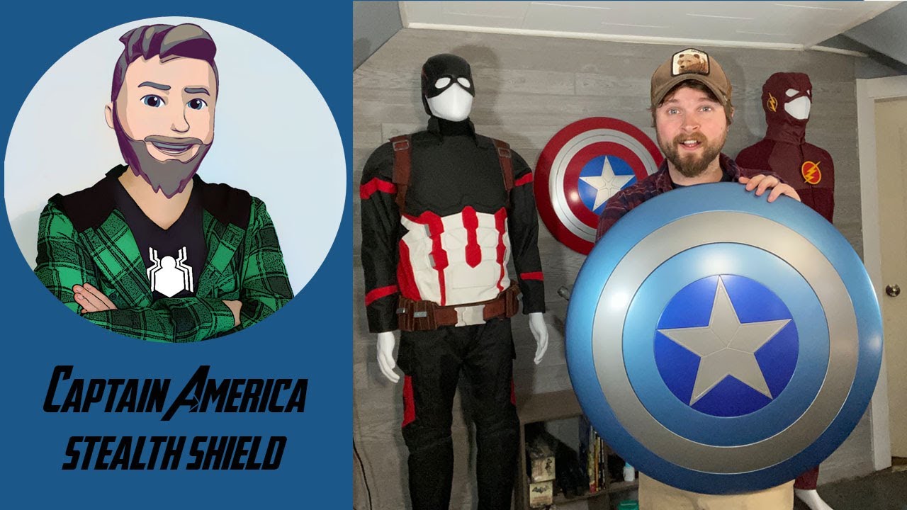 Hasbro Pulse - Marvel Legends - Captain America Stealth Shield Unboxing and Review from GameStop