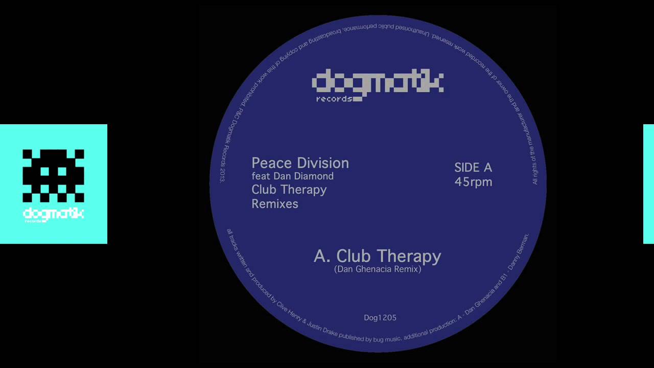[Dogmatik 1205] Peace Division - Club Therapy (Remastered)
