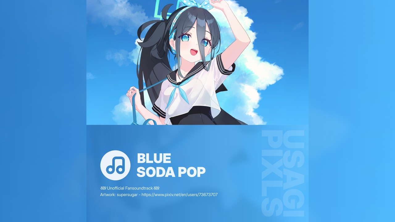 Blue Soda Pop