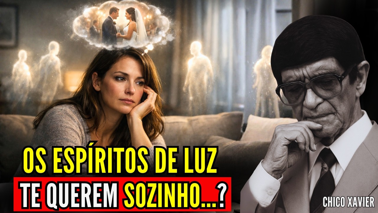 Por Que Espíritos de Luz Estão Te Mantendo Solteiro? A Verdade Que Você Está Ignorando| Chico Xavier