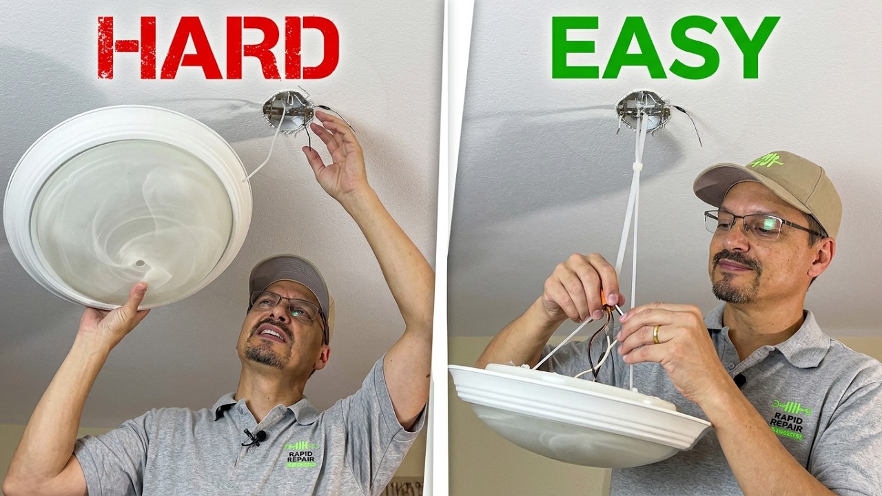 New LED Ceiling Light Fixtures Are Easy To Install