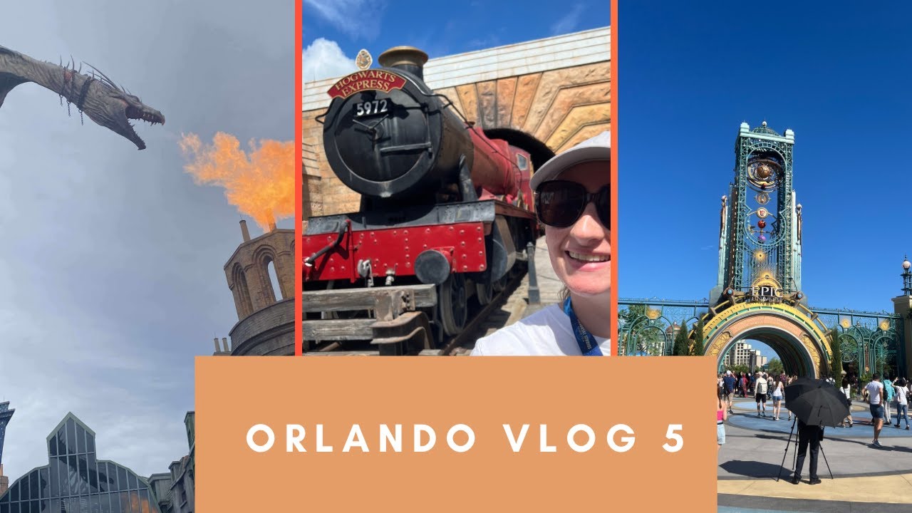 Walt Disney World & Universal Vlog 5 | Universal Studios, Islands of Adventure & Epic Universe!