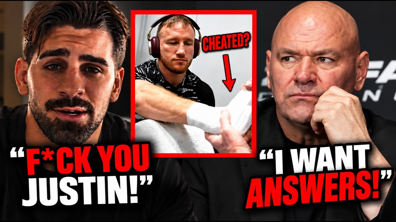DID GAETHJE CHEAT?! Ilia Topuria ERUPTS After Shocking Glove Footage! Dana White Wants Answers!