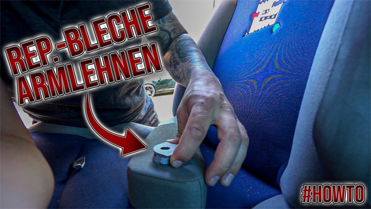 Neue Reparaturbleche für die Armlehnen | Aus Alt mach Neu #howto #t4