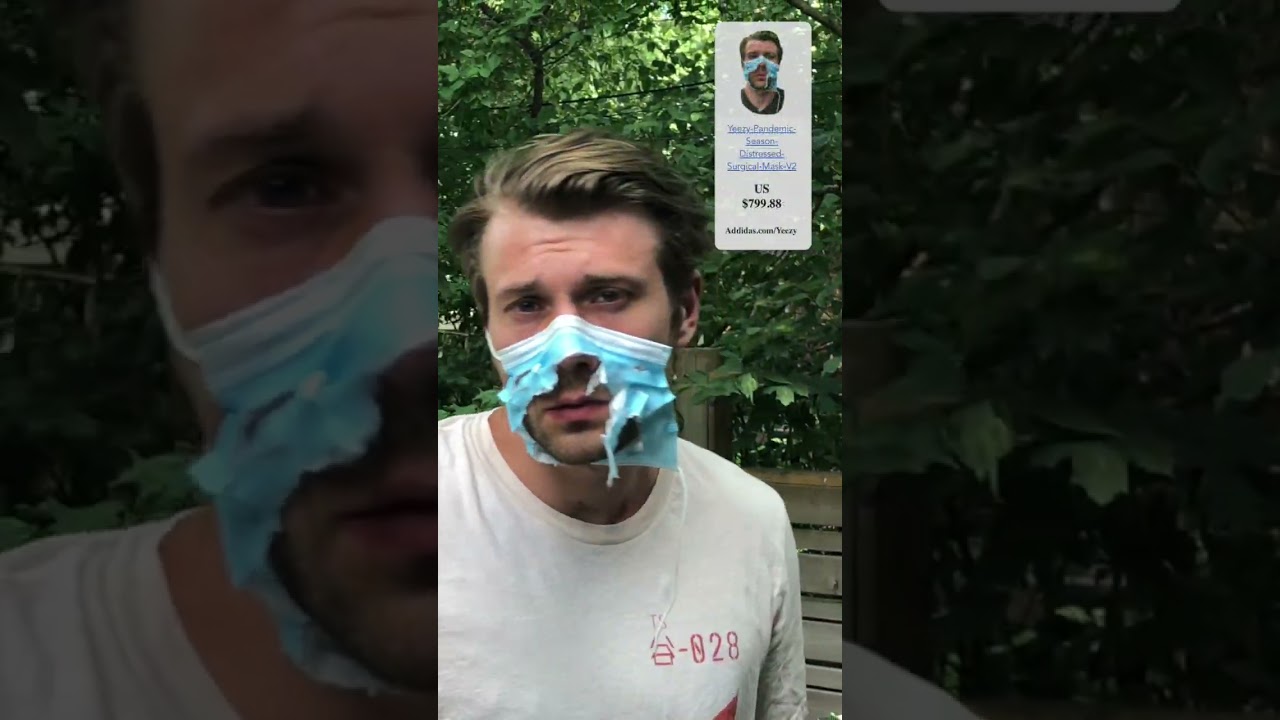 Новая маска Yeezy 😷