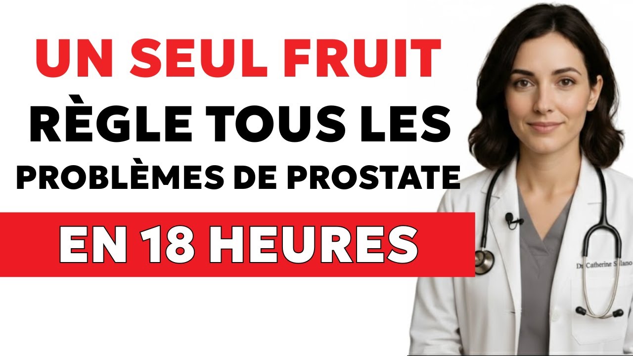 Le fruit puissant qui aide à réduire la prostate - Conseils pour les seniors