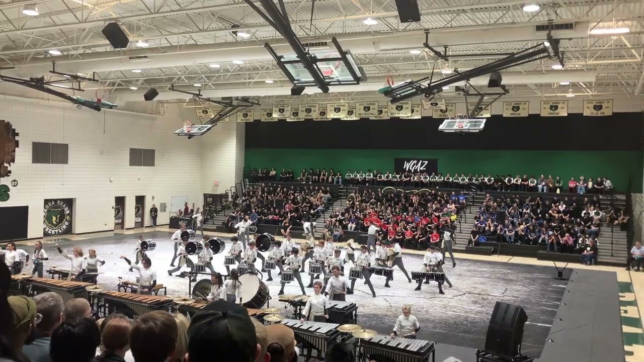 Flux Indoor Percussion performs “Pieces Of Me” 2/7/26 Pt. 1