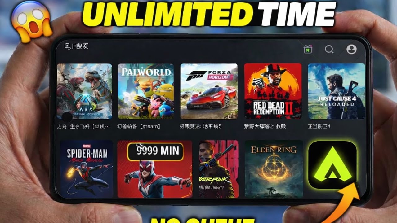 This Cloud Gaming App Gives UNLIMITED Playtime 😱 (No Queue!)