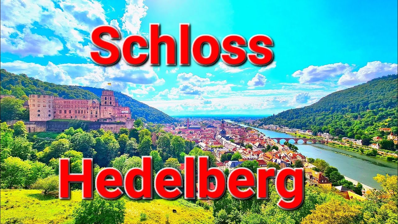 Schloss Heidelberg. #4K Video a relaxing walk of the Heidelberg Castle in Germany.