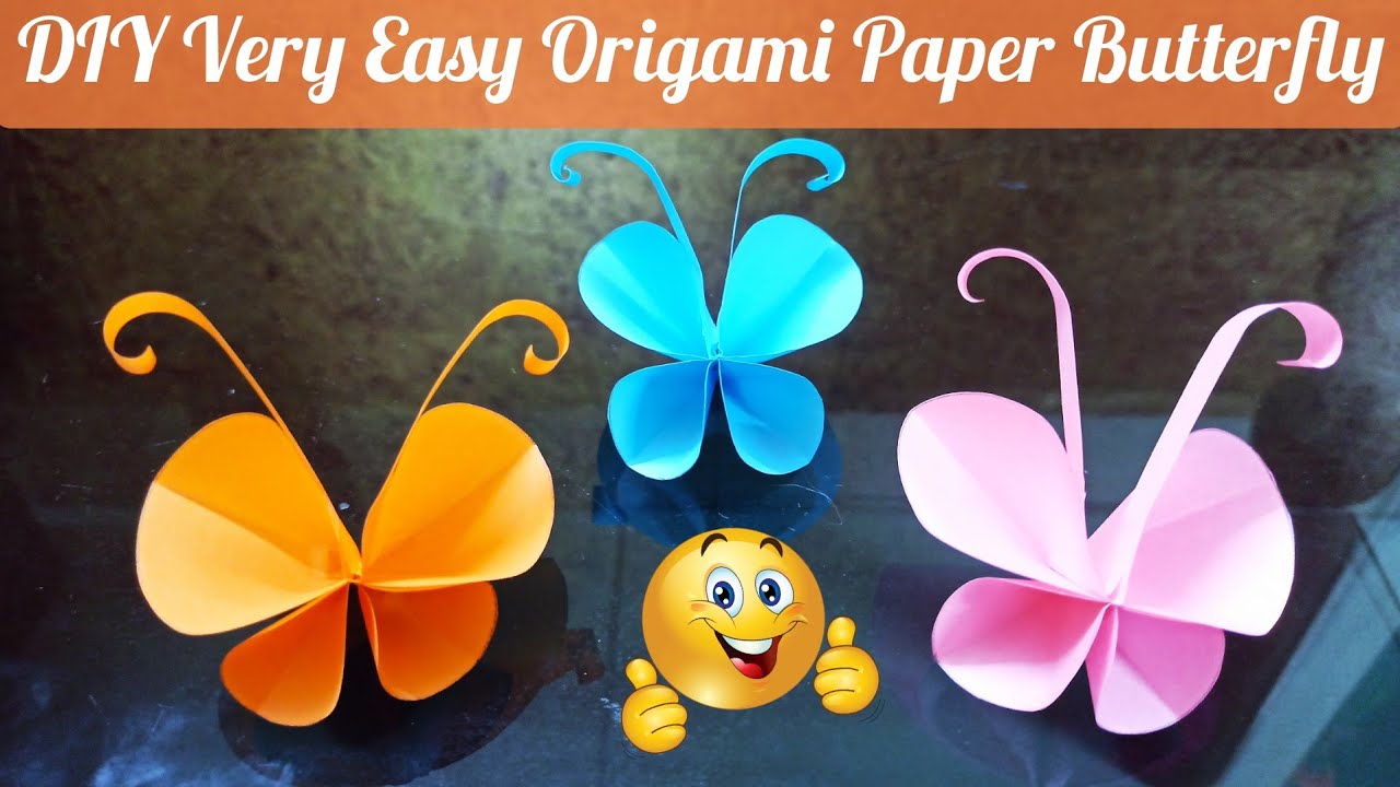 Online Summer Camp for Kids 2021 Activity: 17- How to make a paper butterfly/Easy Origami Butterfly