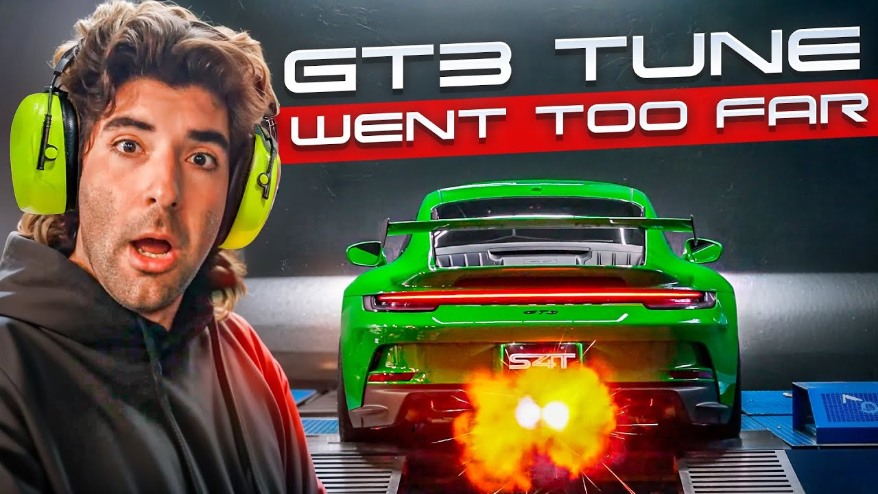 Мы слишком сильно нагрузили этот Porsche GT3.