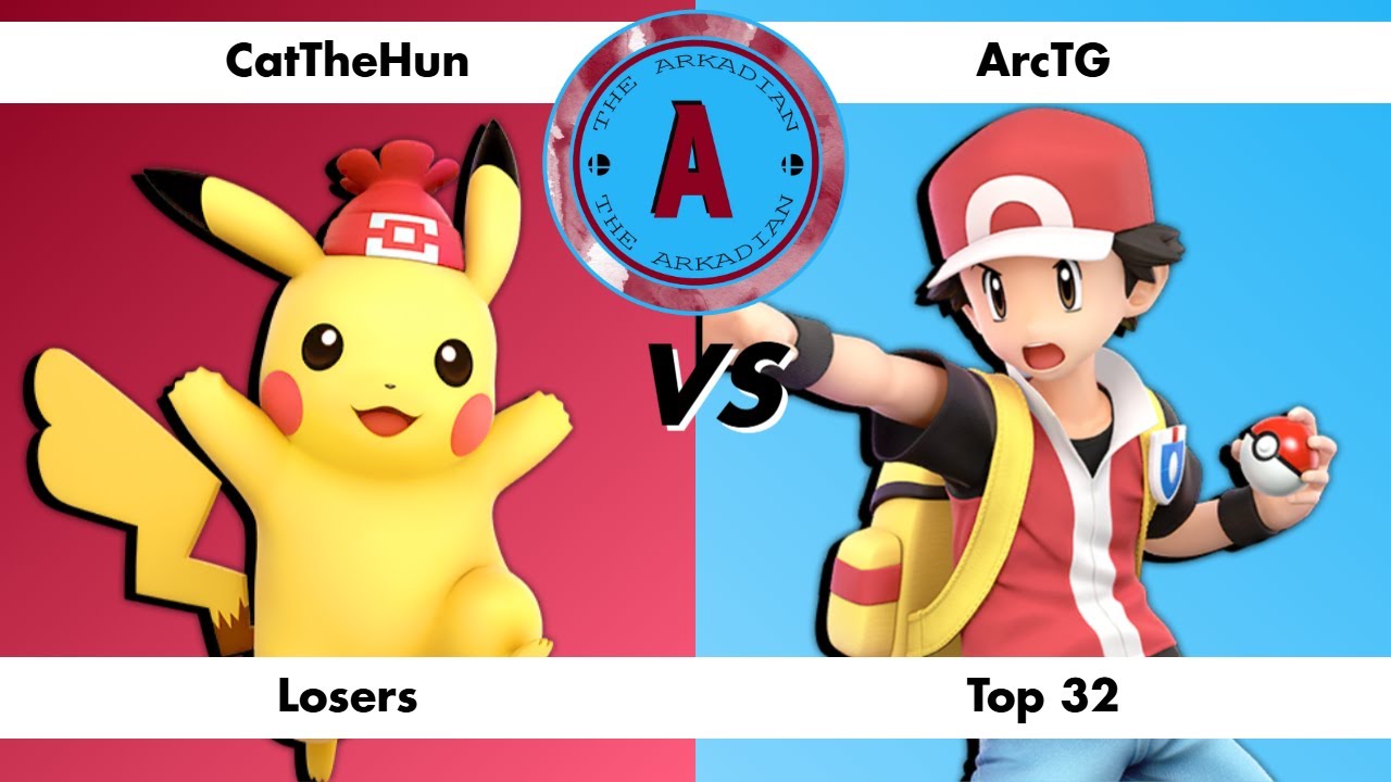 The ARKadian | Top 32 Losers | CatTheHun (Pikachu) vs ArcTG (Pokemon Trainer)
