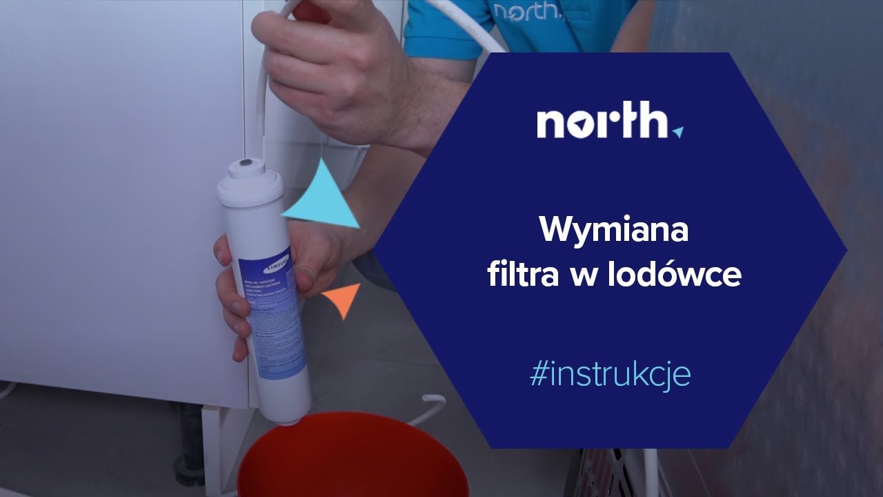 🛠️ Jak podłączyć filtr wody do lod&oacute;wki Samsung? | North.pl