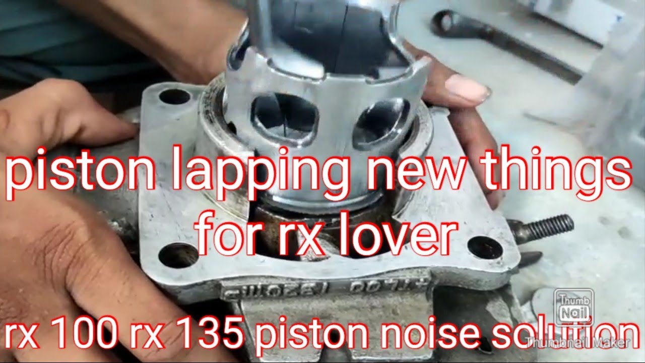 YAMAHA RX100 RX135 PISTON NOISE SOLUTION #2STROKE #RX100 #HINDI #BR46 VLOGS