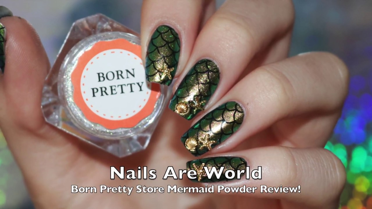 Born Pretty Store Mermaid Powder Review!