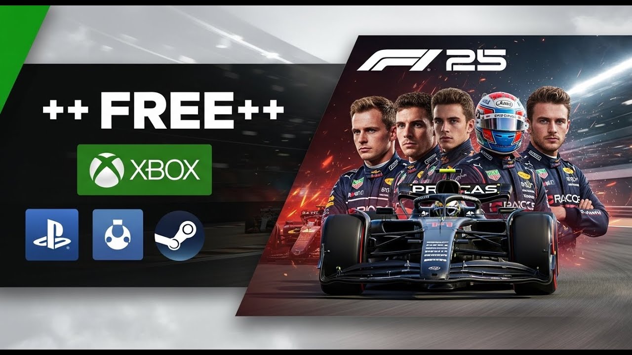 How to Get F1 25 for FREE! (PS5, Xbox, PC/Steam) ✅ F1 25 Free Download - 100% Working & Safe