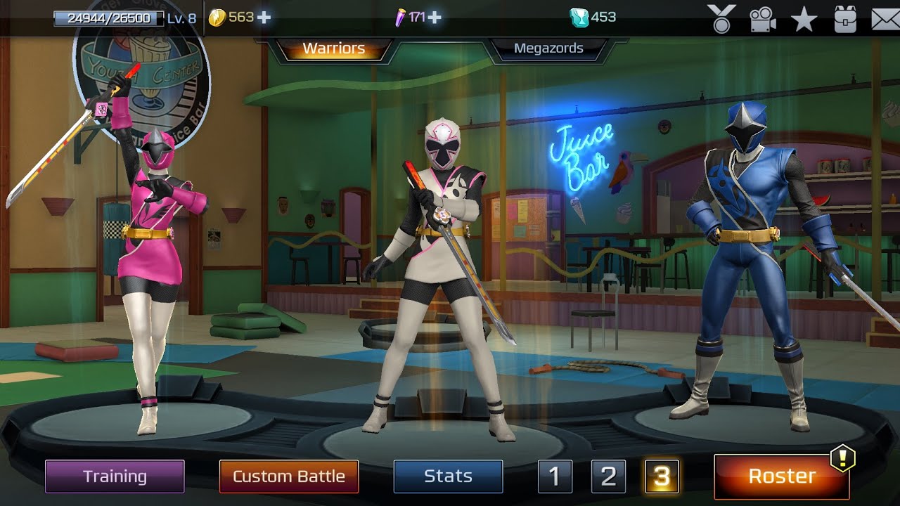 Power Rangers Legacy Wars Gameplay: Hailey Foster, Preston Tien & Sarah Thompson