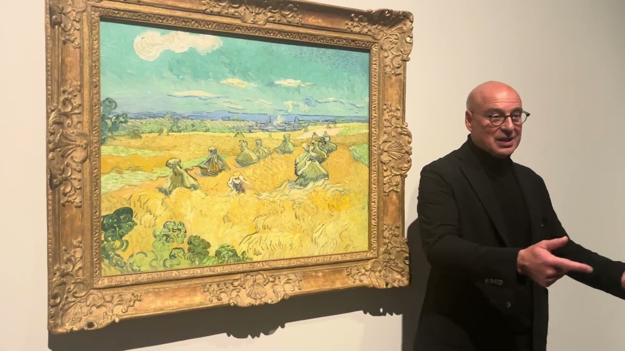 Marco Goldin commenta "Campo di grano con falciatore a Auvers" di Vincent Van Gogh