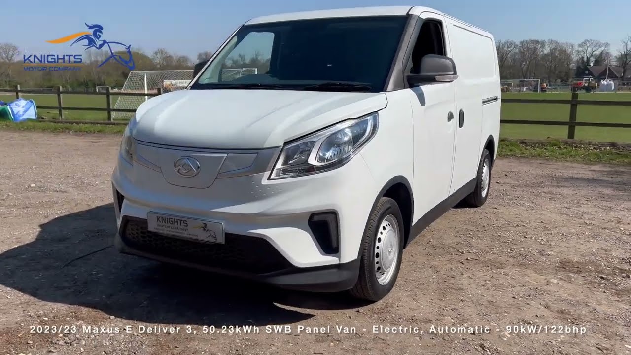 Maxus eDeliver 3 Auto Electric Panel Van | 2023/23 | 4k miles | 200 Mile Urban Range | FSH | 122 BHP