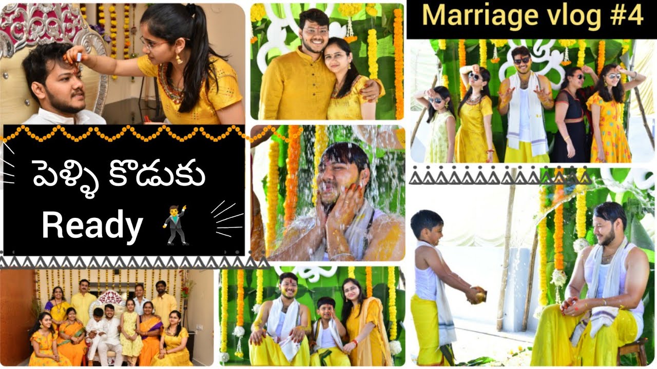 My Brother's Pellikoduku Event | Marriage vlog #4 | Banana leaf Decoration | South Indian #Vasapitta