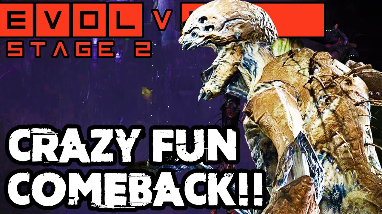 THE CRAZY COMEBACK!! EPIC STAGE TWO GORGON MATCH!! Evolve Gameplay Walkthrough (PC 1080p 60fps)