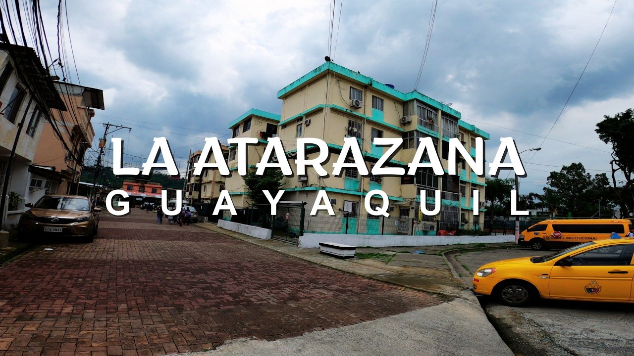 La Atarazana 🇪🇨 | Walking Tour Guayaquil 4K Ultra HD