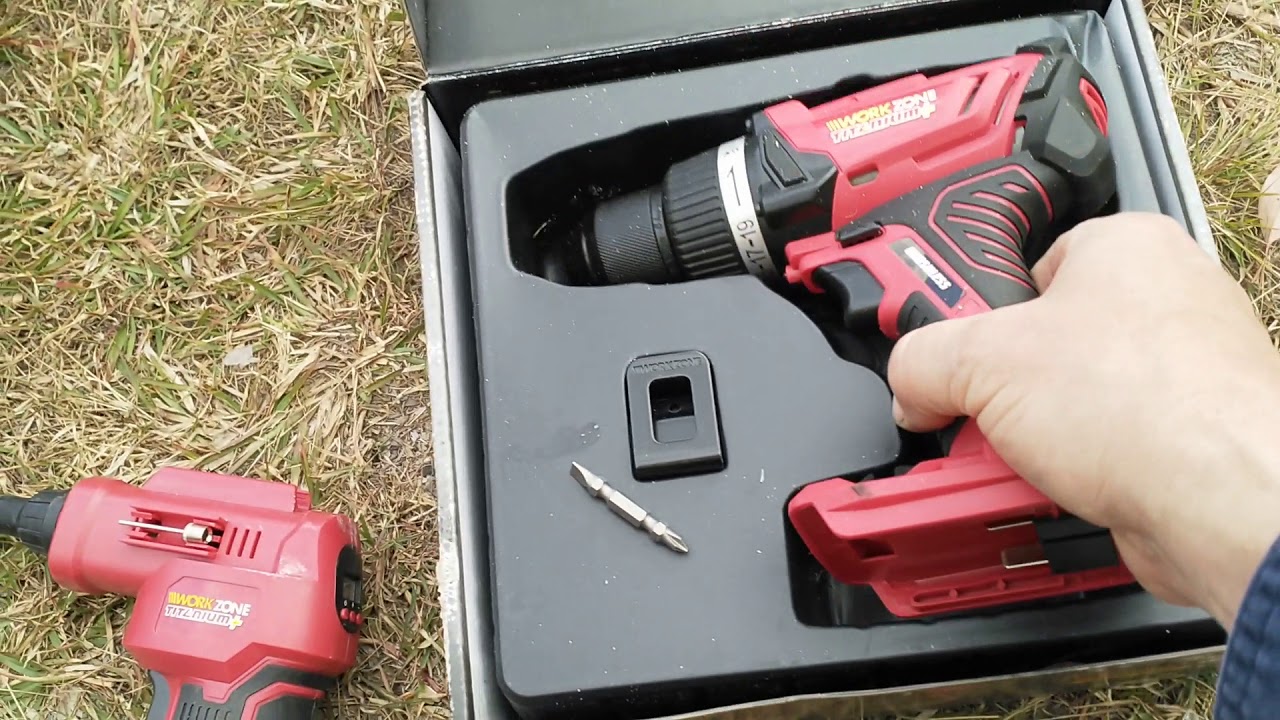Aldi Workzone 20v brushless drill