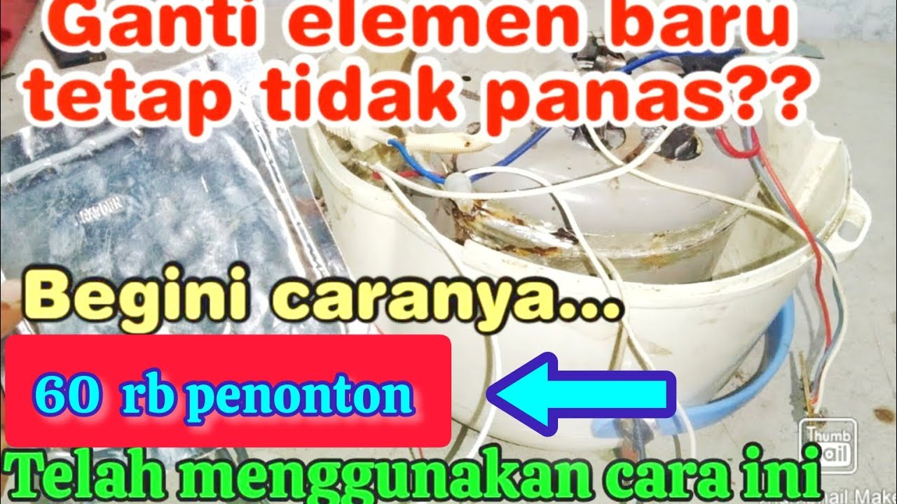 VIRAL ♥️cara pasang/ganti elemen penghangat magiccom@Azma channel 87