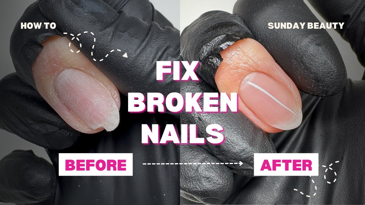 How to Fix a Broken Nail Like a Pro | Nail Form & Builder Gel (BIAB) Repair