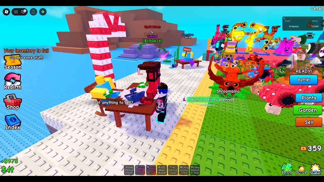 planting plants after admin abuse:P