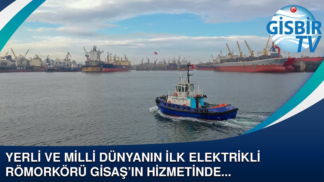 Yerli ve Milli d&uuml;nyanın ilk elektrikli r&ouml;mork&ouml;r&uuml; GİSAŞ&rsquo;ın hizmetinde...
