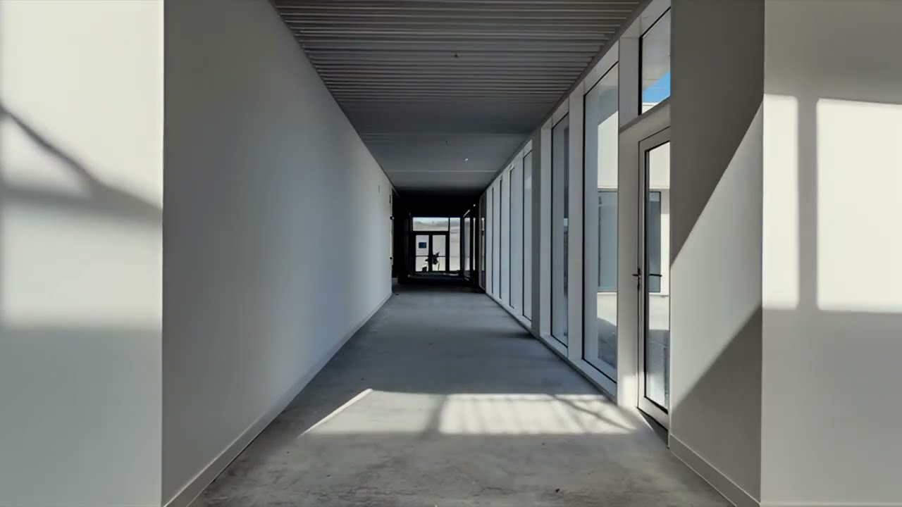 Dron sobrevolando la nave de Ontigola (Toledo).  Enero 2026