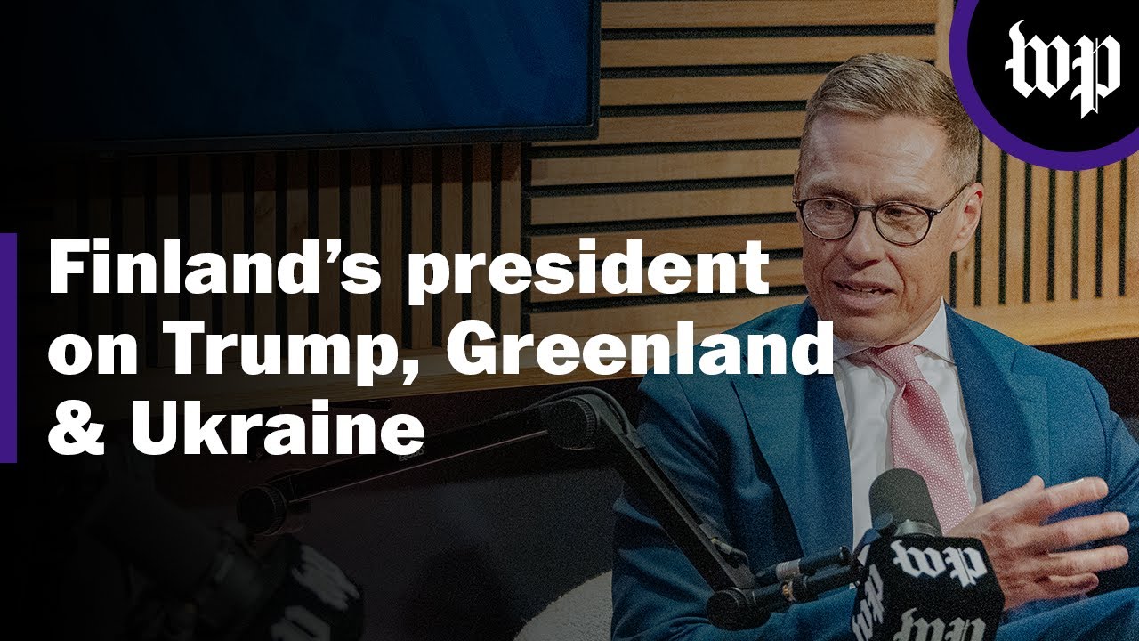 Finnish president on Trump, Greenland and the war in Ukraine