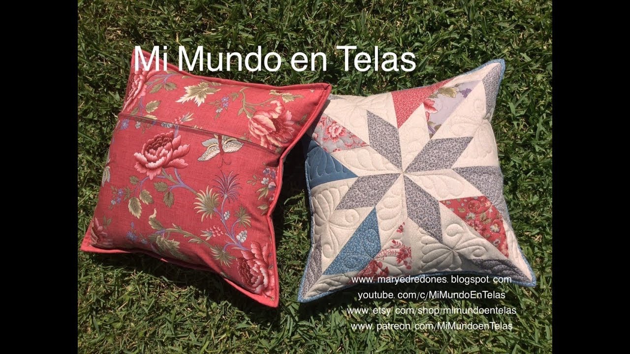 Cojin con Cierre o Cremallera