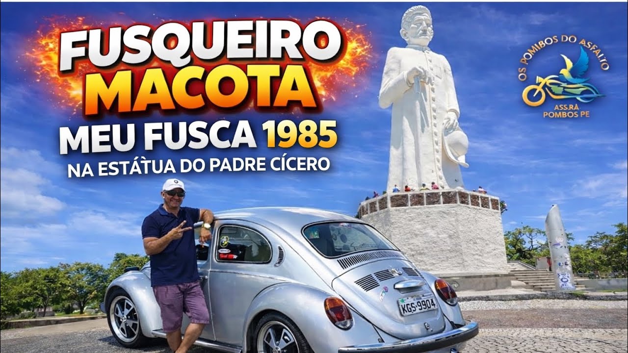 Fui de Fusca 1985 de Pombos-PE a Juazeiro do Norte-CE 😱🚗